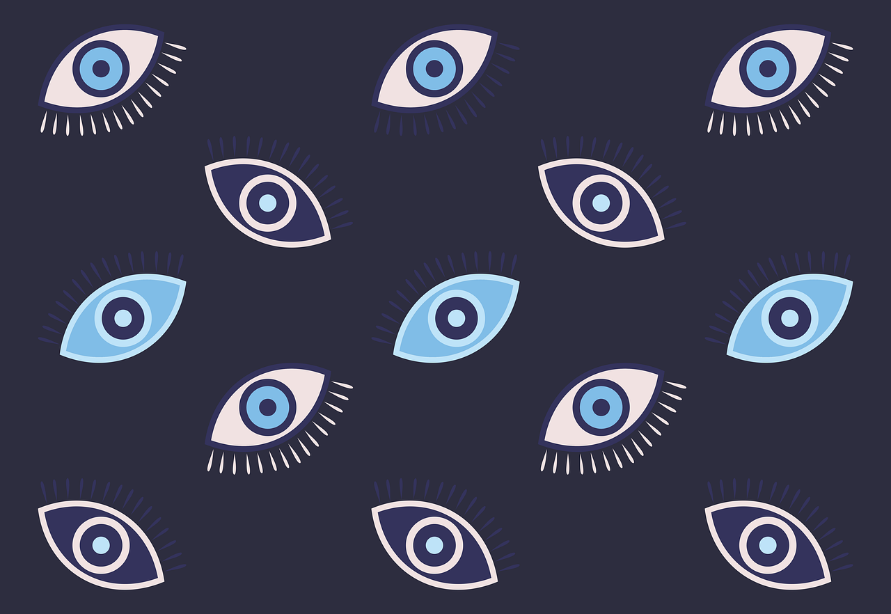 eyes evil eye blue pattern design 4751572